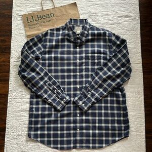 LL Bean Easy Care Chambray Shirt